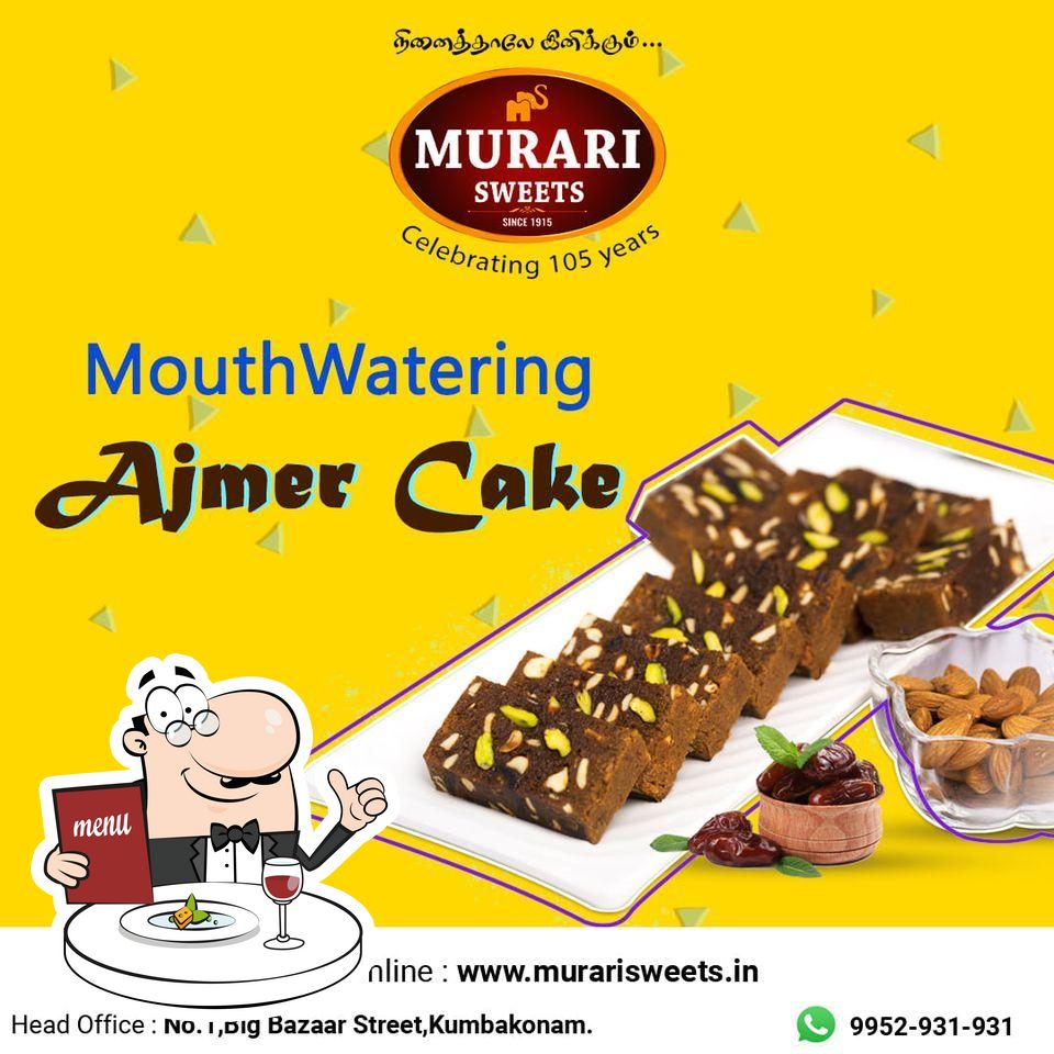 Ajmer Milk Cake & Dry Jamoon Sweets Manufacturer from Kumbakonam