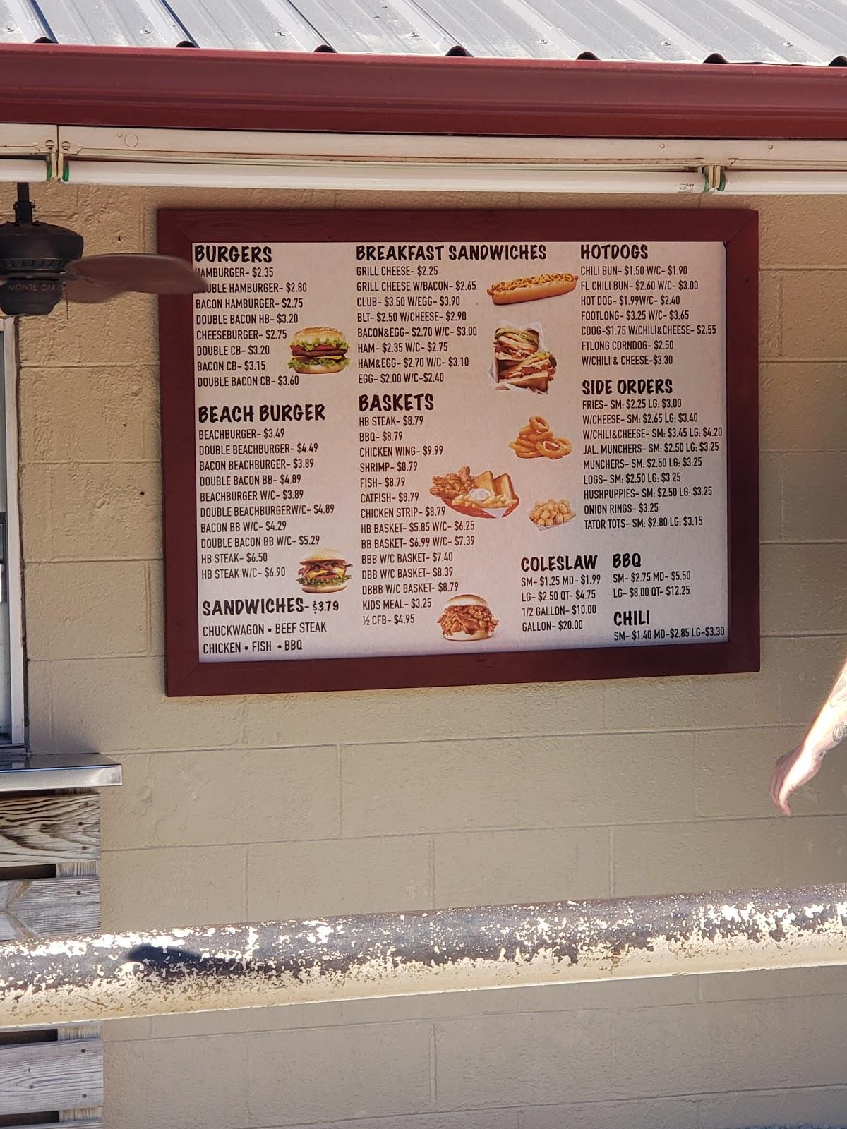 Menu At Tellico Beach Drive In Restaurant, Tellico Plains