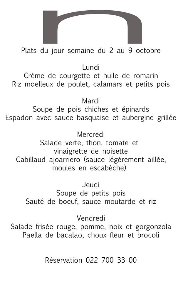 Menu di nologo restaurant 