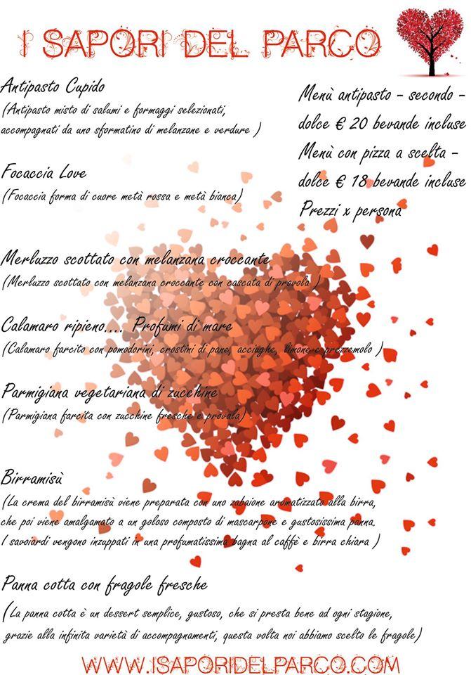 Menu di I SAPORI DEL PARCO 