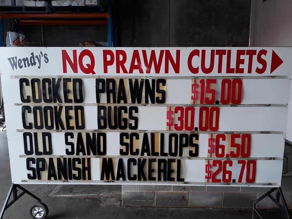 N.Q. Prawn Cutlets & Wendy's Seafood in Cairns Restaurant reviews