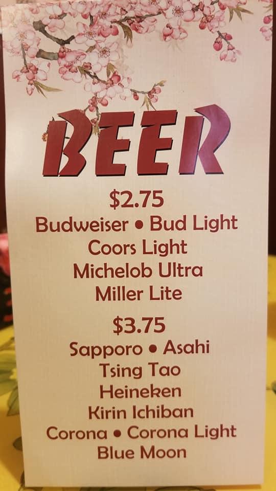 Tokyo Japanese Steak House in Abingdon Restaurant menu and reviews