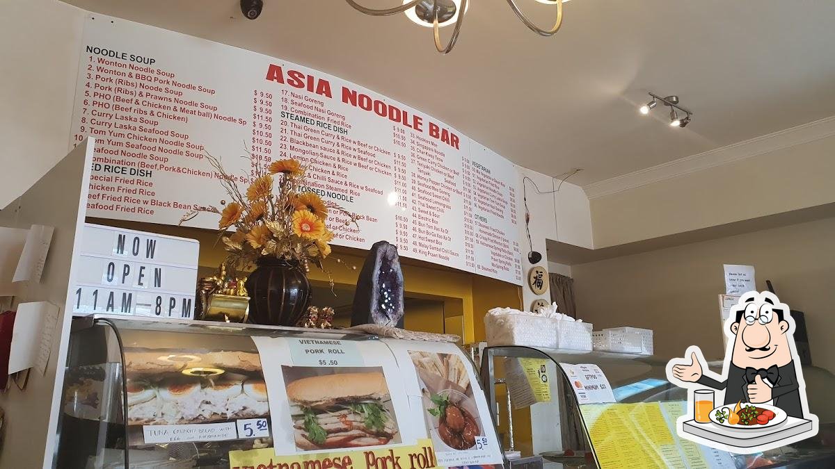 Asia Noodle Bar(Order Online) in Morwell Restaurant menu and reviews