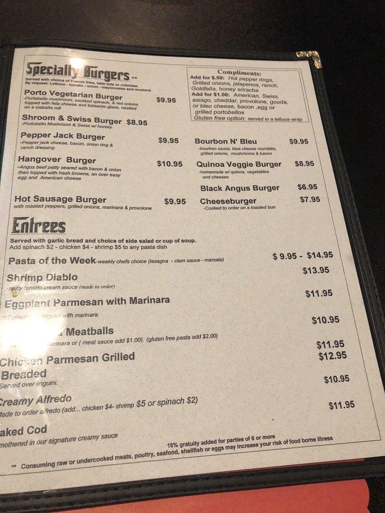 Menu at GoodFellas Restaurant & Tavern, Swissvale, McCague St