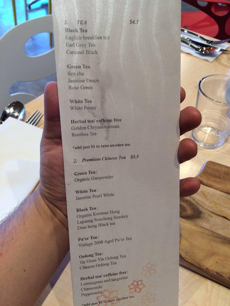 Menu at Silk Flower Coffee & Tea House restaurant, Baldivis, 8A/26