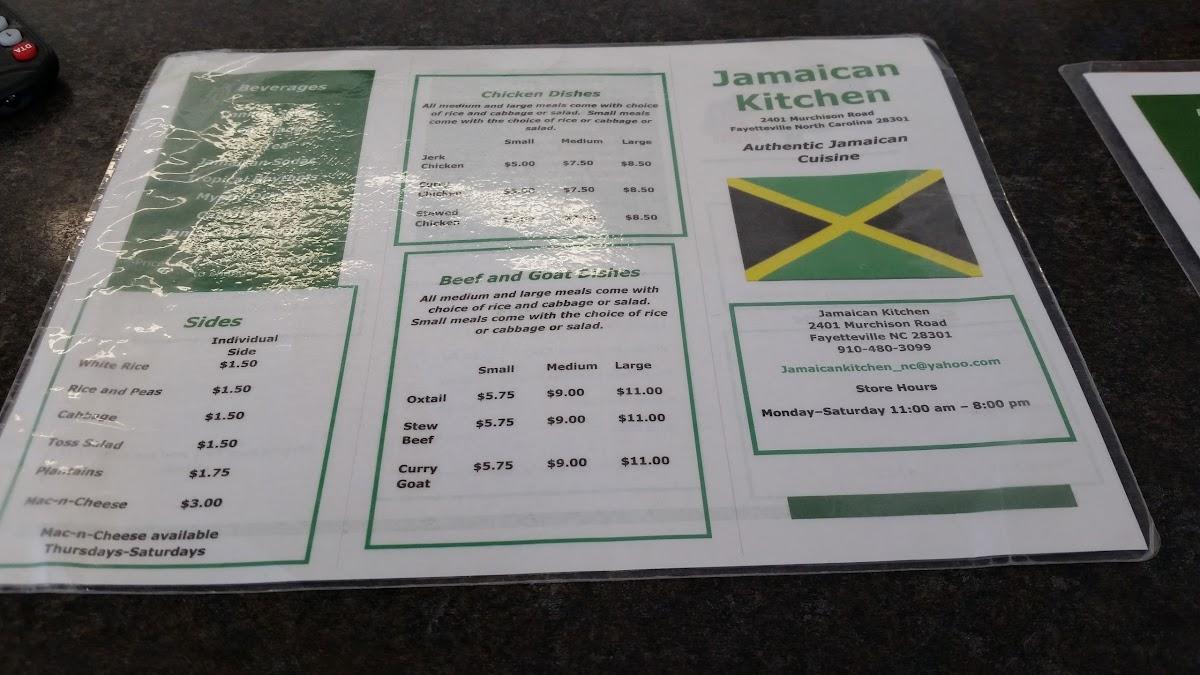 R558 Jamaican Kitchen Menu 2022 10 
