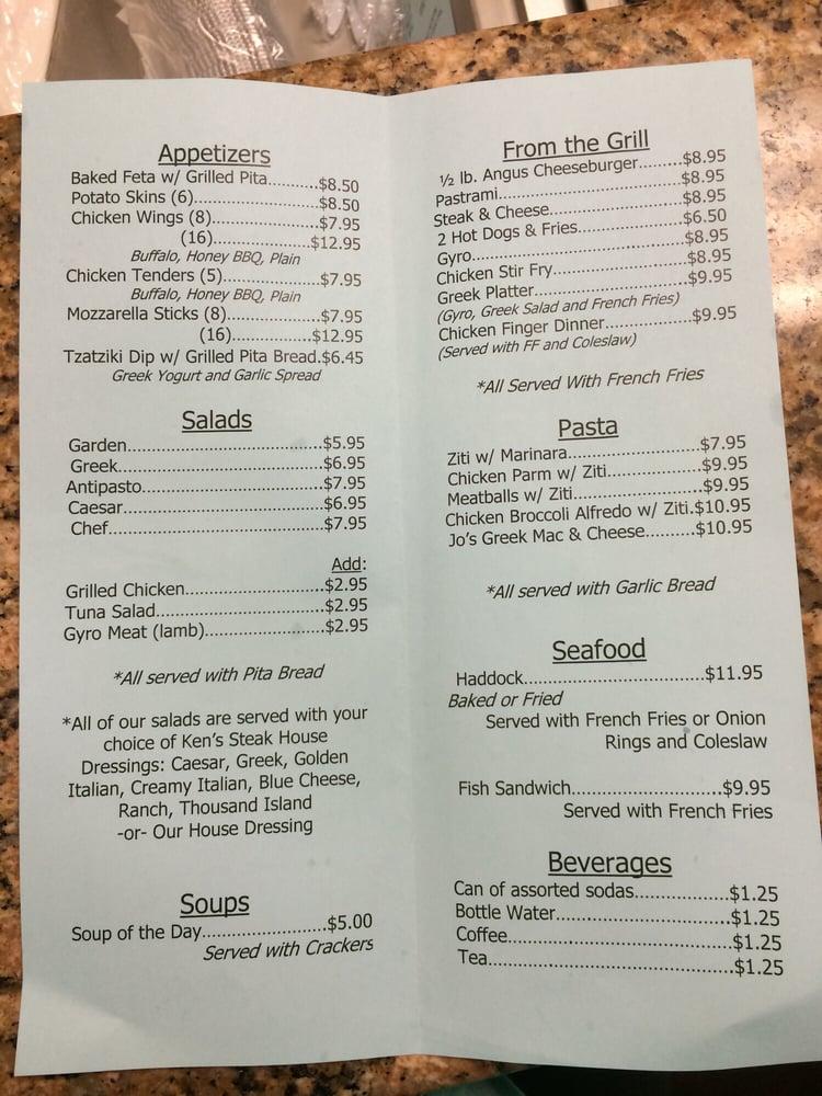 Menu At Hillside Grill Restaurant Northborough   R55b Hillside Grille Menu 2022 10 