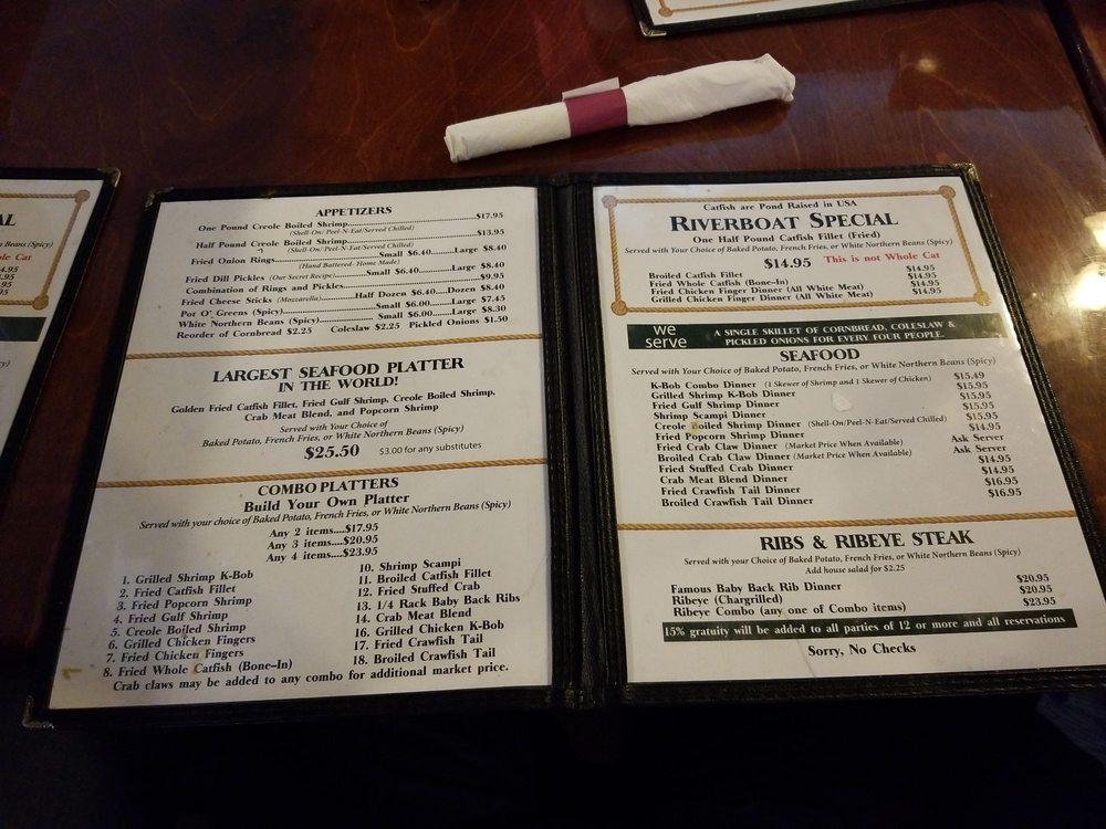 top of the river anniston alabama menu