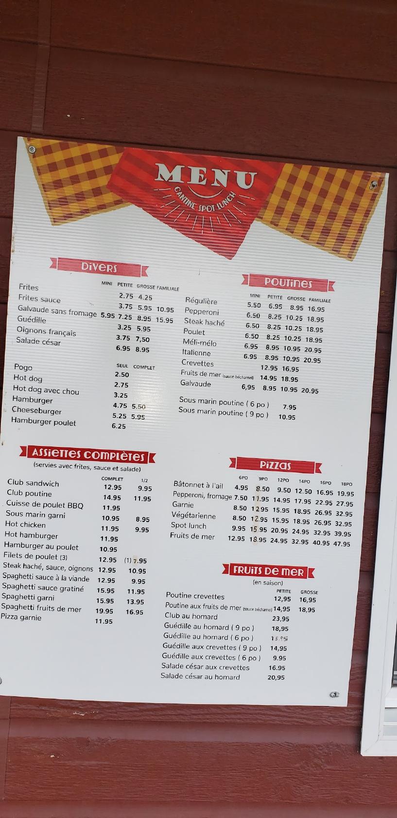 White Spot Lunch Menu With Prices Pdf