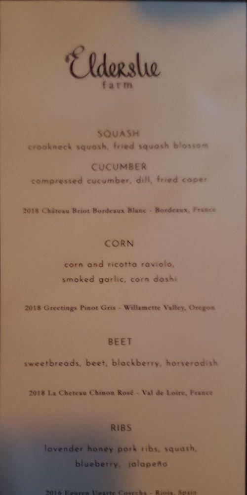 Menu at Elderslie Farm cafe, Kechi, E 101st St N