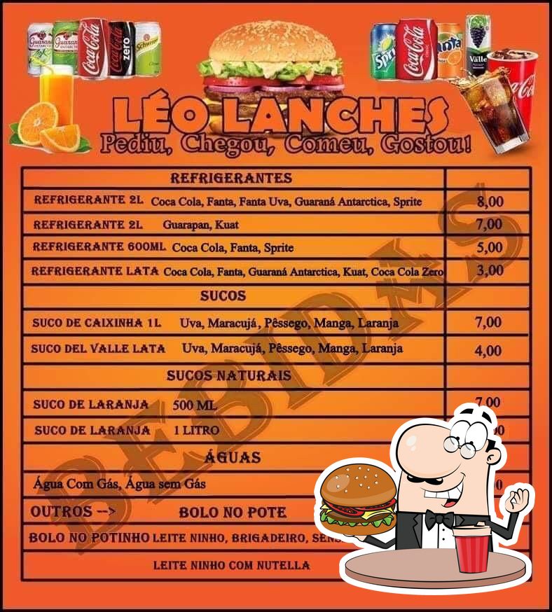 Léo Lanches Menu, Avaliações e Fotos - Em Frente O pote R. Expedicionários  - Centro, Pitangui