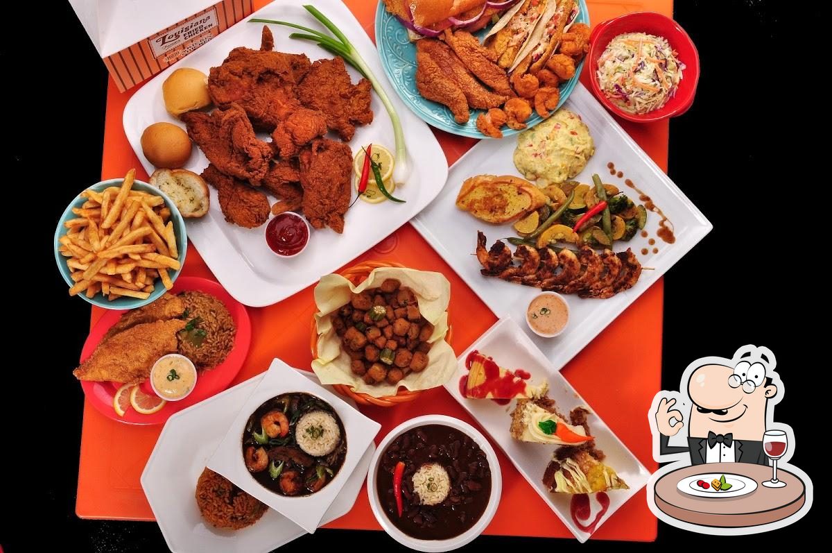 Louisiana Famous Fried Chicken & Seafood in Humble Restaurant menu