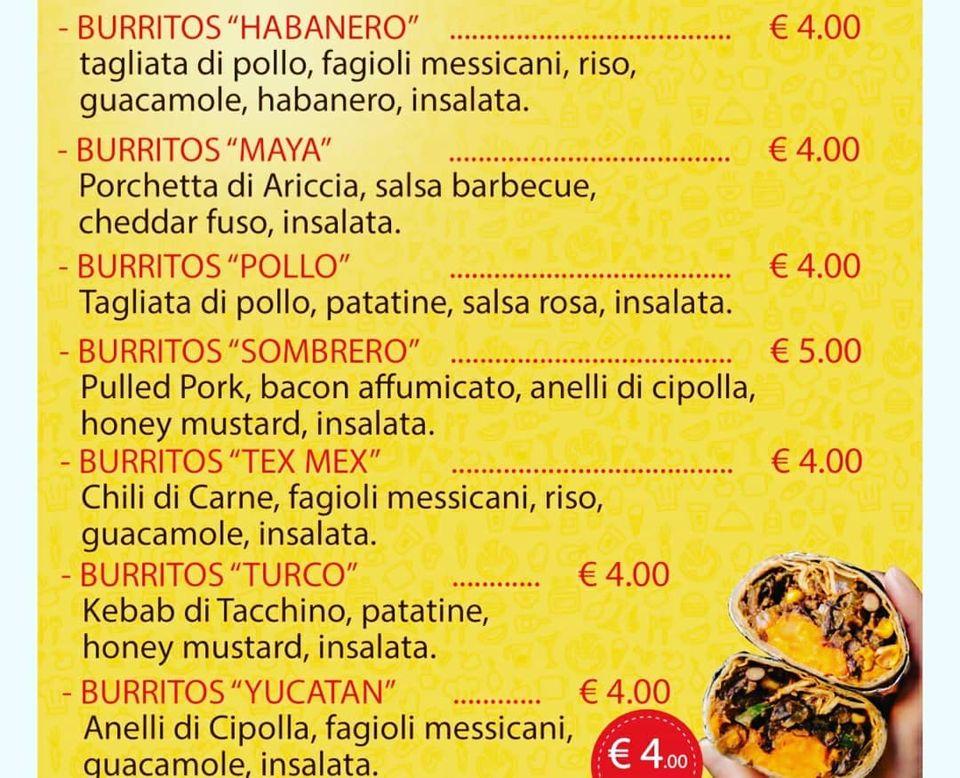 Menu di Patata Shop 