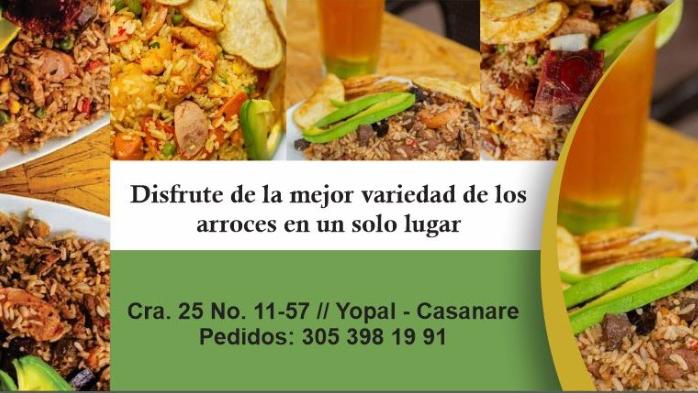 Carta Del Restaurante El Mesón Del Arroz Yopal 0372