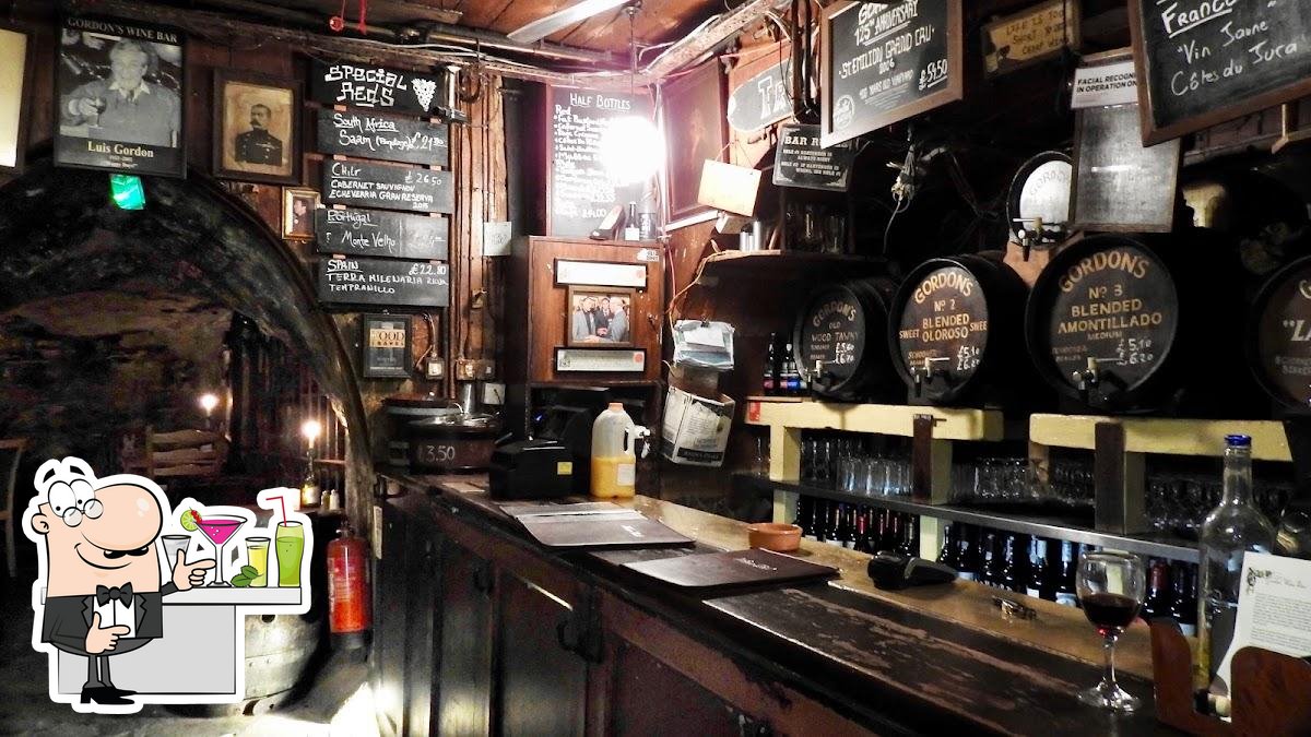 Gordon's Wine Bar in London Restaurant menu and reviews