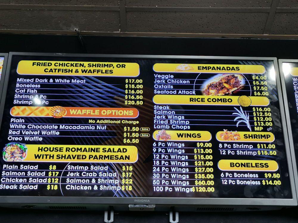 Menu at Brooklyn Wing House Long Island restaurant, Garden City Park