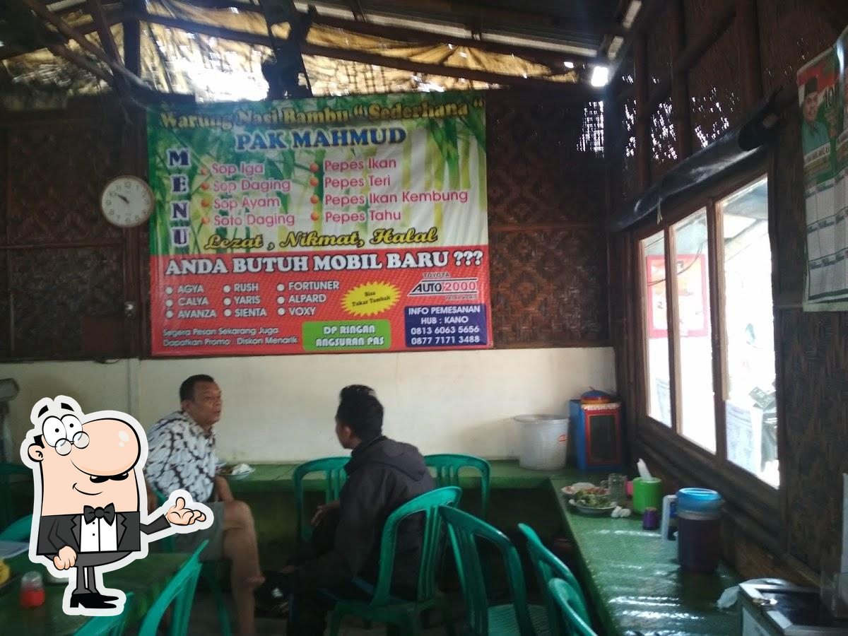 Warung Sederhana Pak Mahmud Restaurant Tangerang Restaurant Reviews