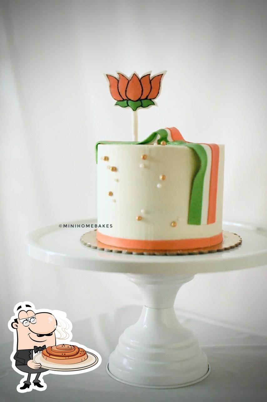 Cake For Bharatiya Janata Party | BJP Cake | BJP Leaders Cake |  @NarendraModi @pmoindia - YouTube