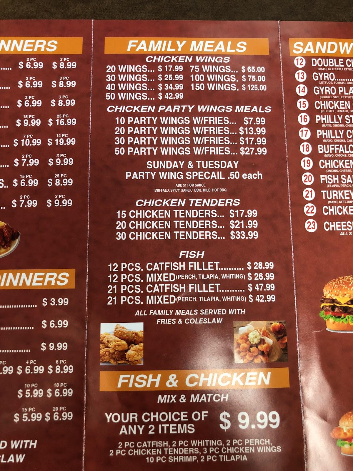 mikes fish and chicken near me