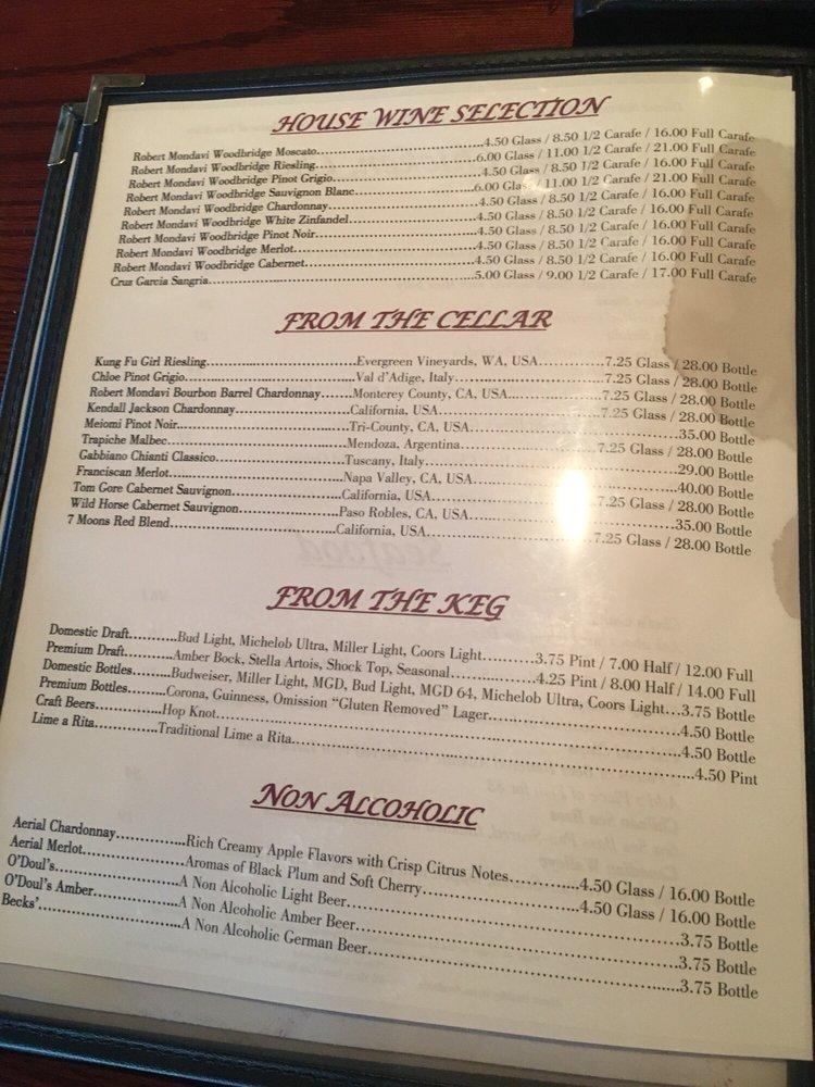 Menu at Palo Verde Restaurant, Sun Lakes, E San Tan Blvd