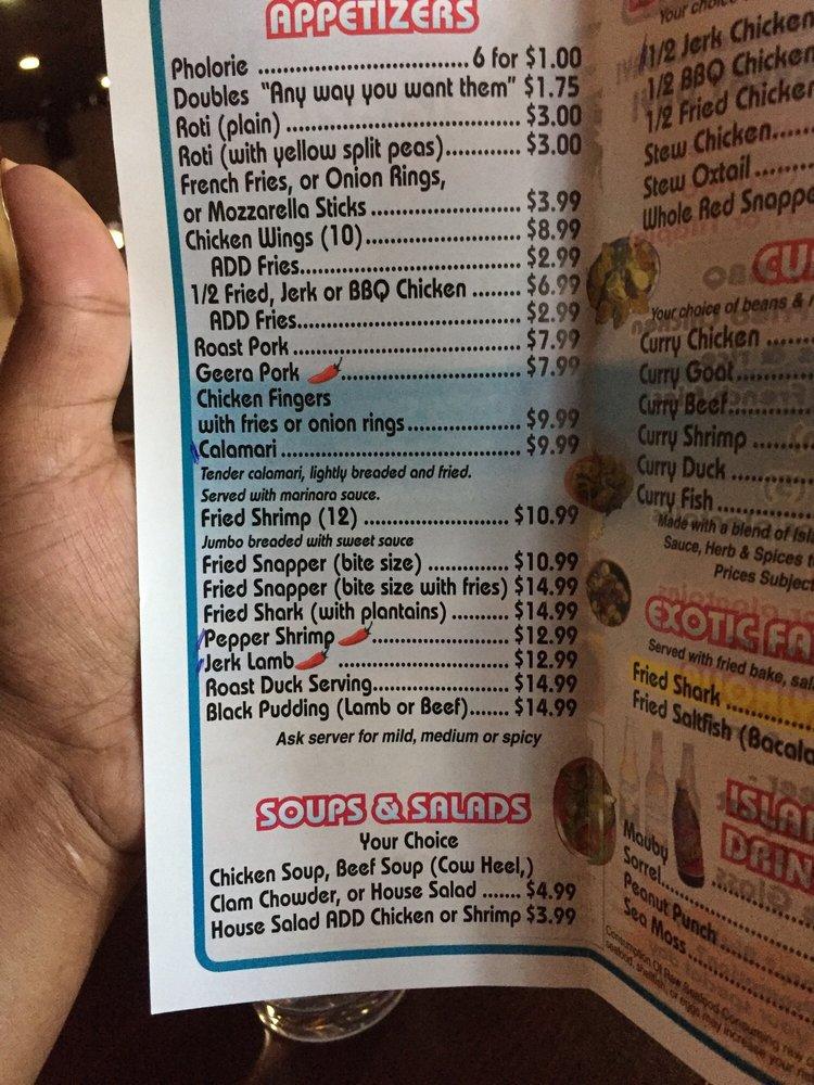 Menu at Island Mix Bar & Grill, Kissimmee