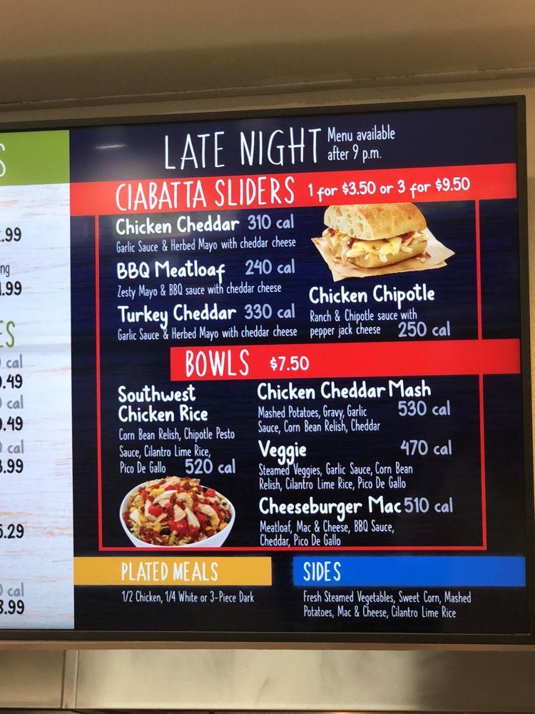 Menu at Boston Market restaurant, Bethpage, Hempstead Tpke