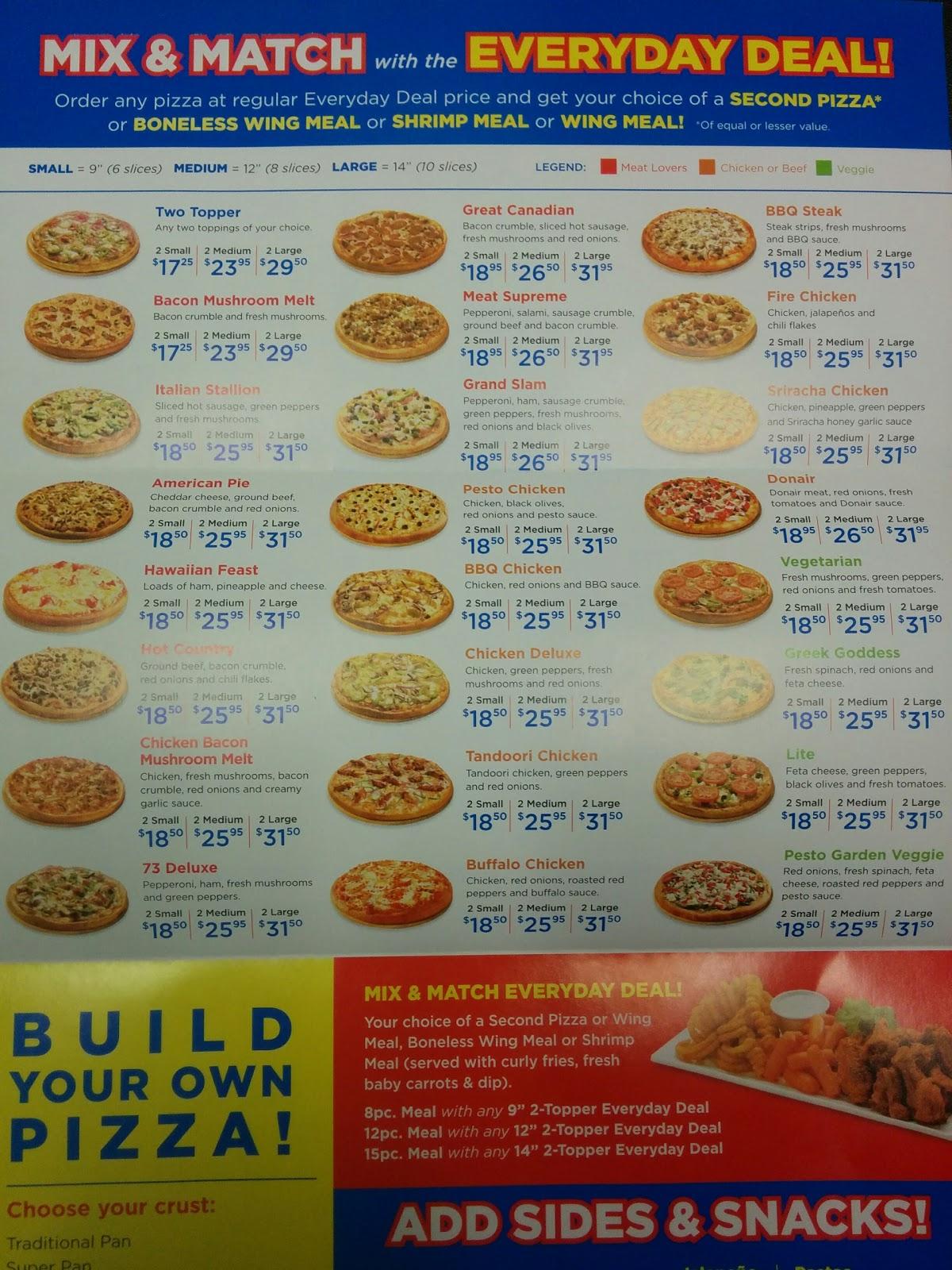 Pizza 73 deals near me