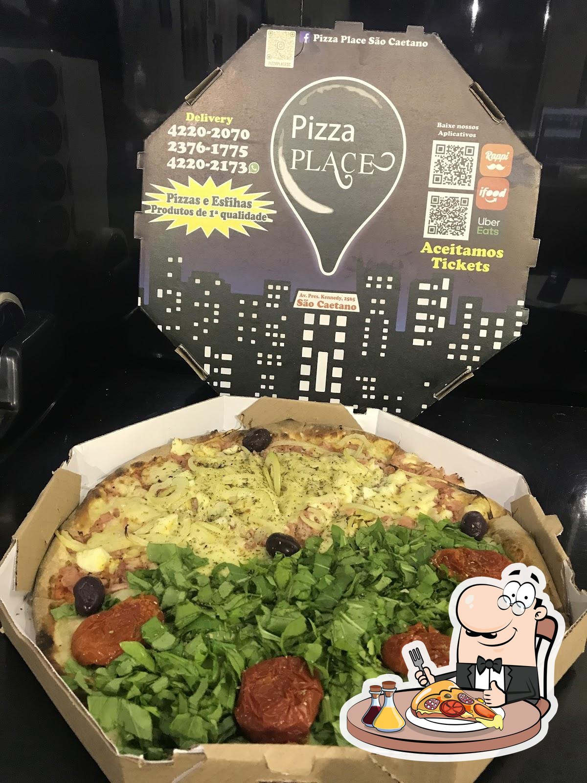 Pizza Place São Caetano - Já experimentou nossas esfihas doces? A de M&M's  é uma delícia! Peça pelo telefone, whatsapp ou aplicativos (também estamos  no ifood, uber eats e rappi) 4220 2173 4220 2070 2376 1775