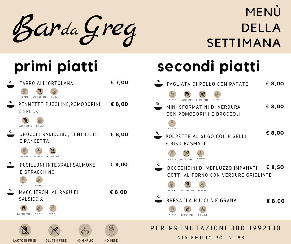 Menu di Bar Demba 