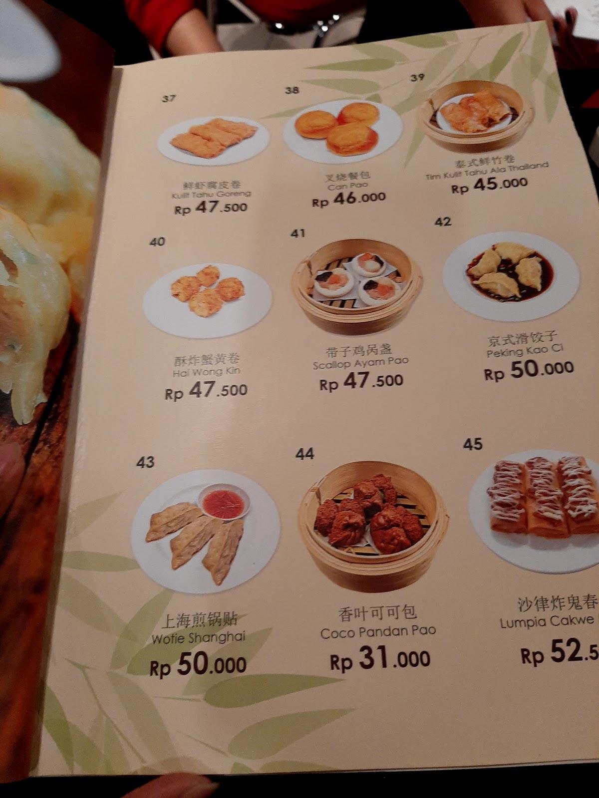 Menu at Restaurant & Cafe Diamond, Surakarta
