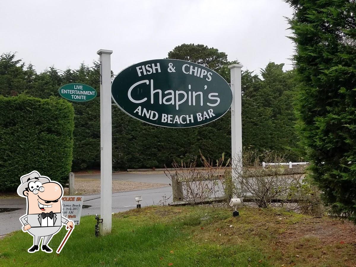 Cape Cod Beach bar, Chapin's Fish and Chips