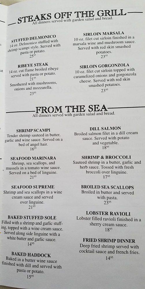 Menu at Hubies pizzeria, Middleburgh