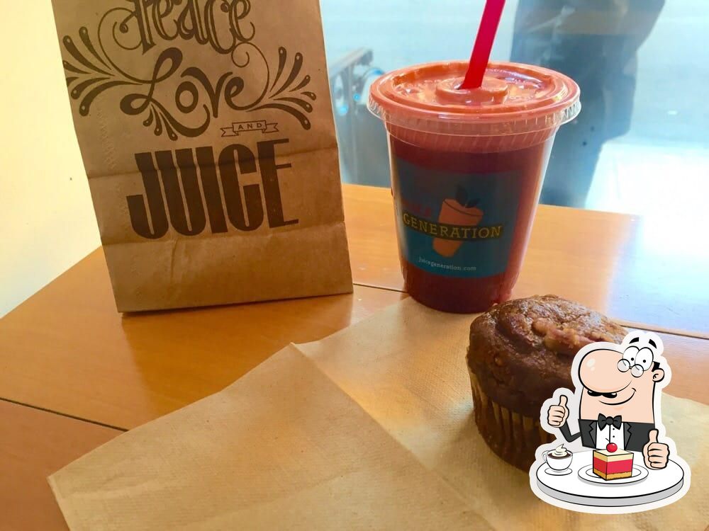 Juice Generation, 245 Bleecker St in New York City Restaurant menu