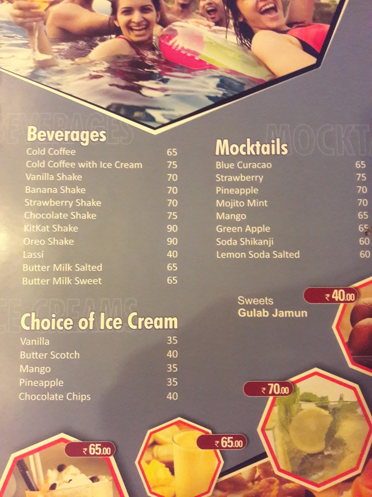 FOOD FACTORY RESTAURANT menu
