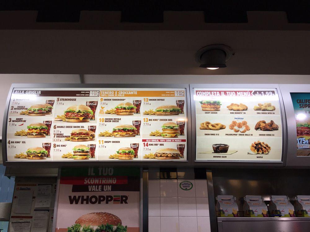 Menu at Autogrill Chianti ovest fast food, Bagno A Ripoli, FI IT