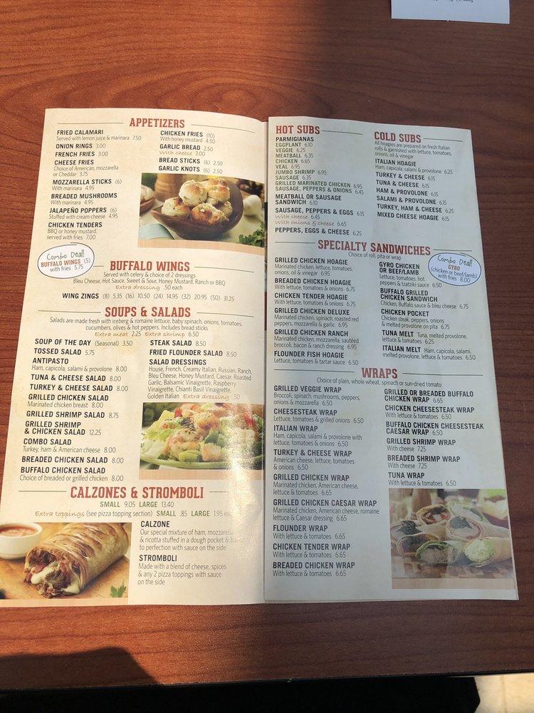Menu at Special Pizza City pizzeria, Ewing Township