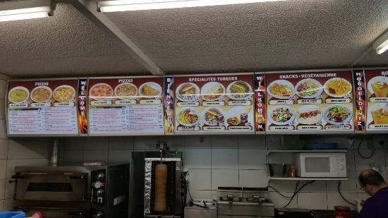 Menu di Ali Baba Pizzas 