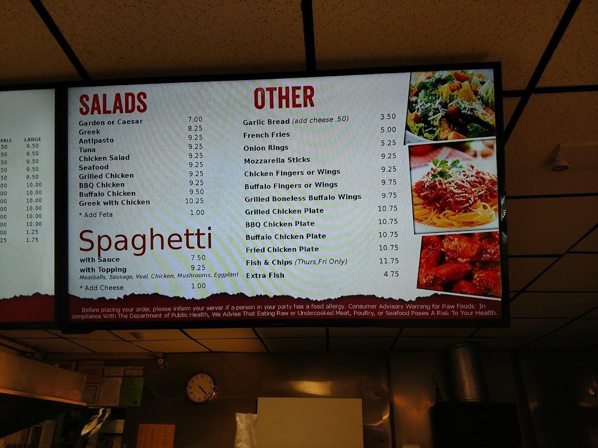 Menu at Whittenton House of Pizza pizzeria, Taunton