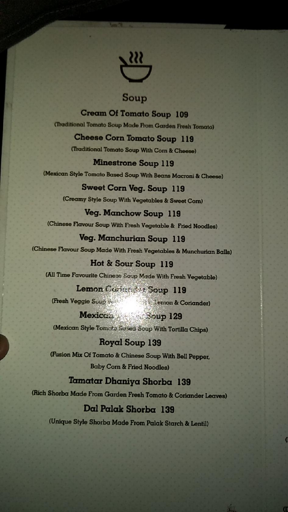 Gir Rajwadi- Authentic Kathiyawadi Restaurant menu