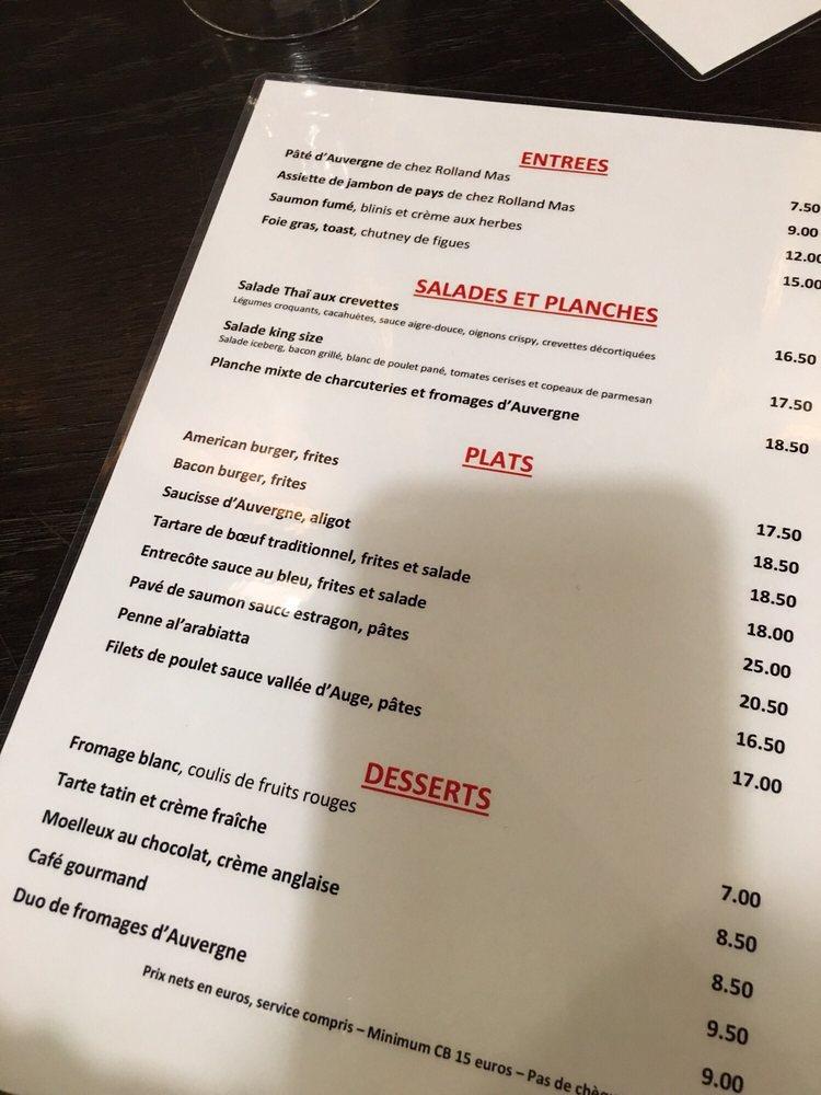 Menu At Les Bambins Restaurant Nanterre