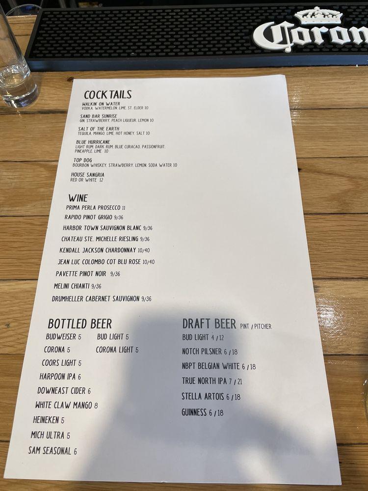 Menu at Bianchi's Pizza pizzeria, Revere