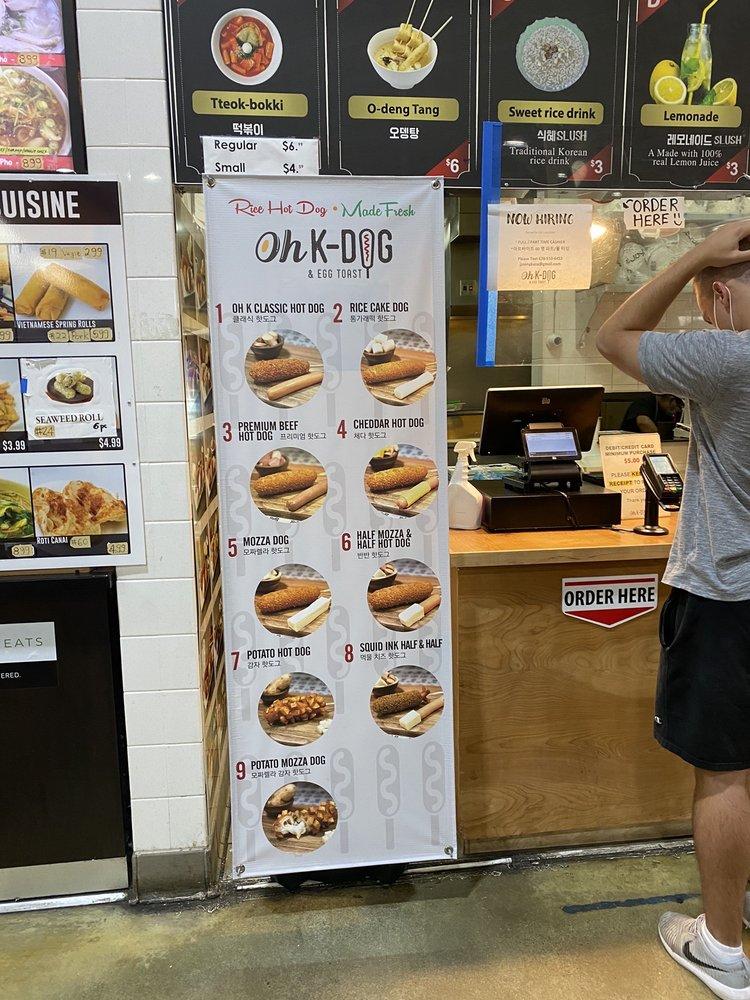 Menu at Oh KDog Doraville fast food, Doraville