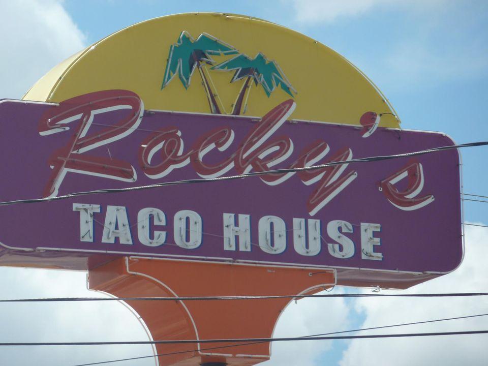 rocky's taco house menu