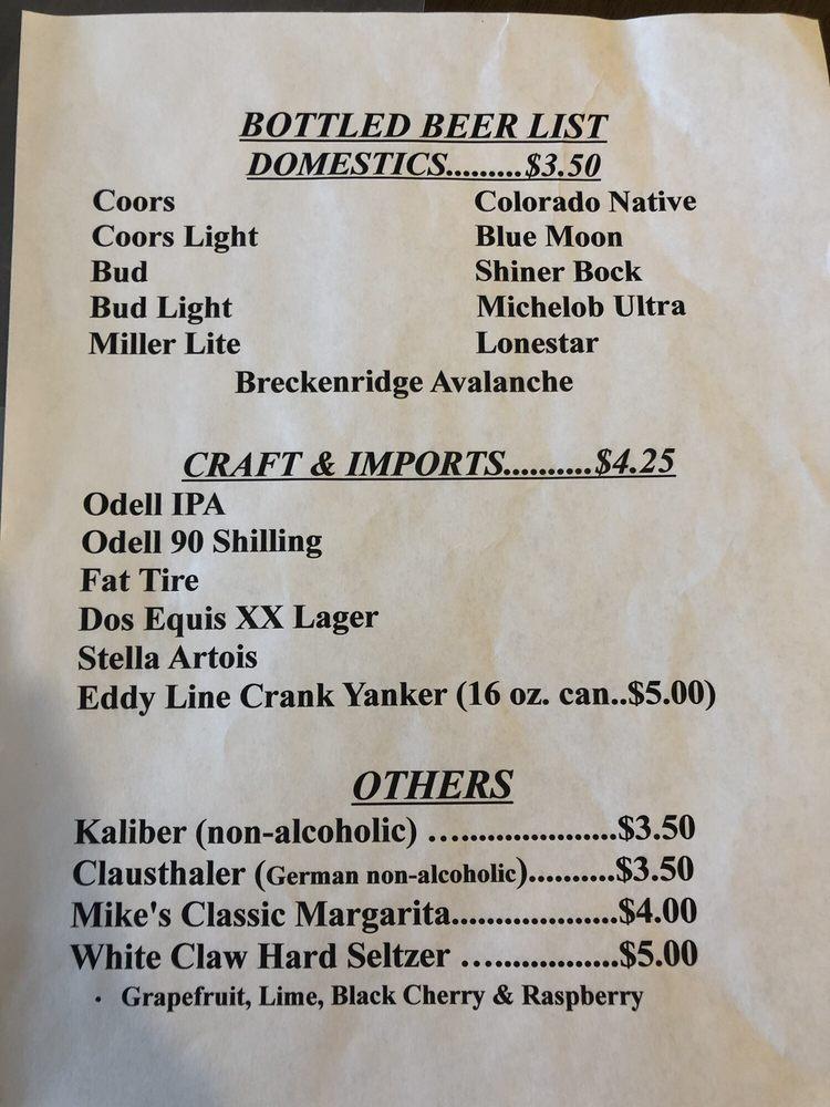 Menu at Scooter's Smokehouse & Grill BBQ, Conifer