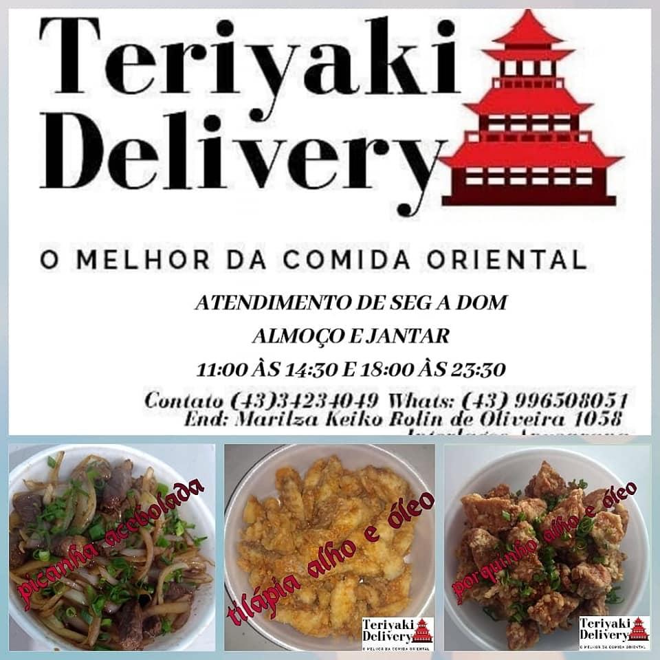 Menu Em Teriyaki Delivery O Melhor Da Comida Chinesa Restaurante Apucarana 