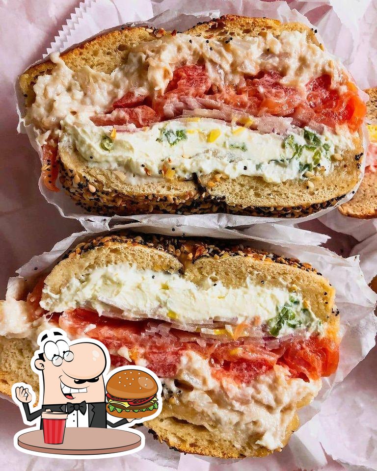 Ess A Bagel 1 3rd Ave In West New York Restaurant Menu And Reviews