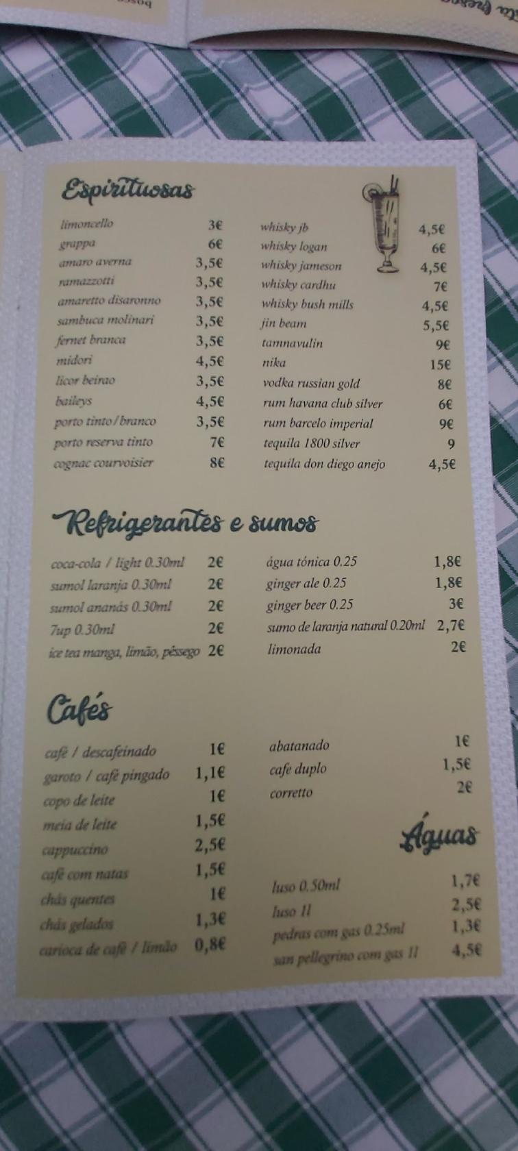 La villa deals menu