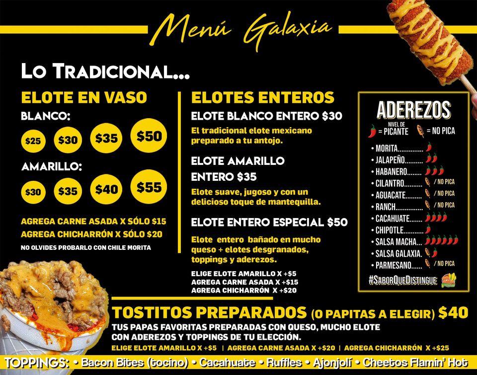 Elotes Galaxia, Ciudad Apodaca - Fast food menu and reviews