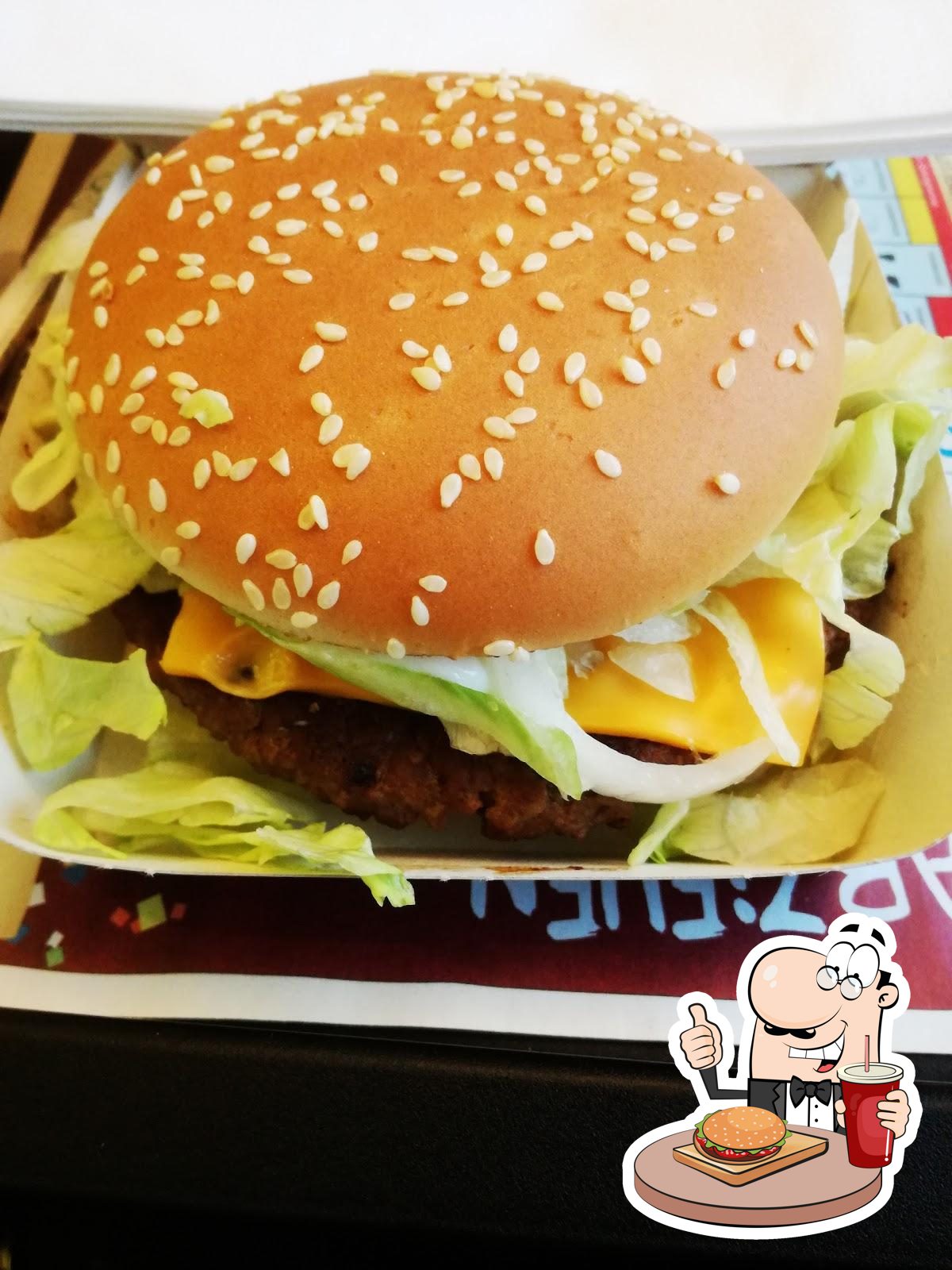 McDonalds 2 Cheeseburger Mahlzeit