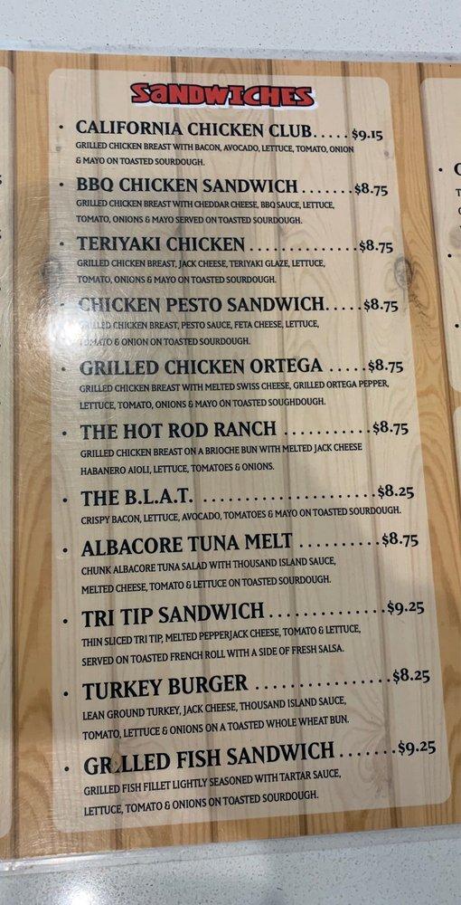 Menu at Eddie's Grill Buellton restaurant, Buellton